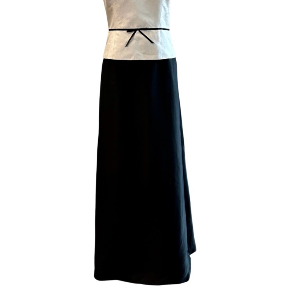 SET~> ANN TAYLOR FORMAL Set — Tailored Bow Top & Maxi Skirt — 4, 6 - Picture 6 of 6